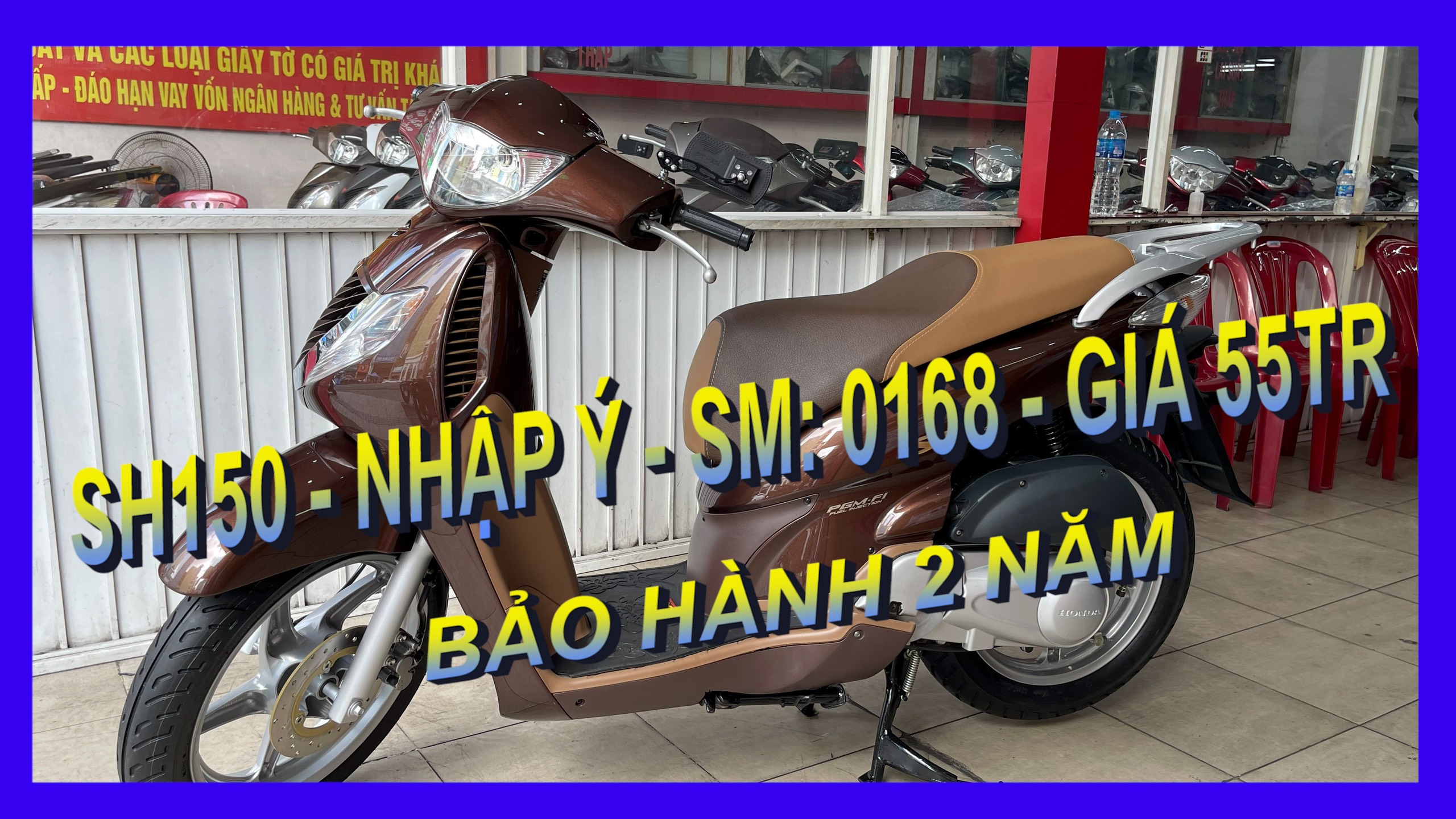 SH THANH TUYÊN GIỚI THIỆU SH150I, NHẬP Ý, MÀU NUMBER ONE, ĐỜI 2009, GIÁ SALE SẬP SÀN 55TR. BẢO HÀNH 2 NĂM.